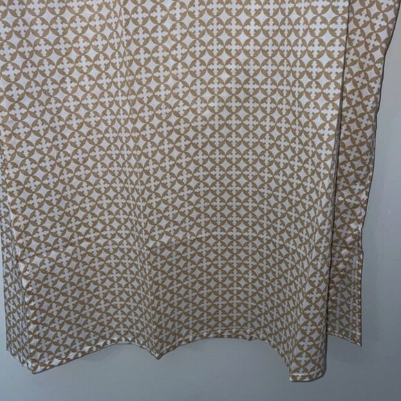 Charleston Shoe Co. by Steve Mayer Cotton Tunic/Cover-Up Tan Medallion Medium - Picture 4 of 7